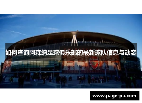 如何查询阿森纳足球俱乐部的最新球队信息与动态